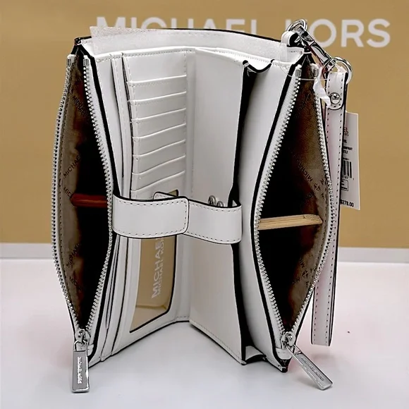 Michael Kors Jet Set Travel Large Embellished Signature Logo Wristlet
Dragonfrui - Picture 13 of 16